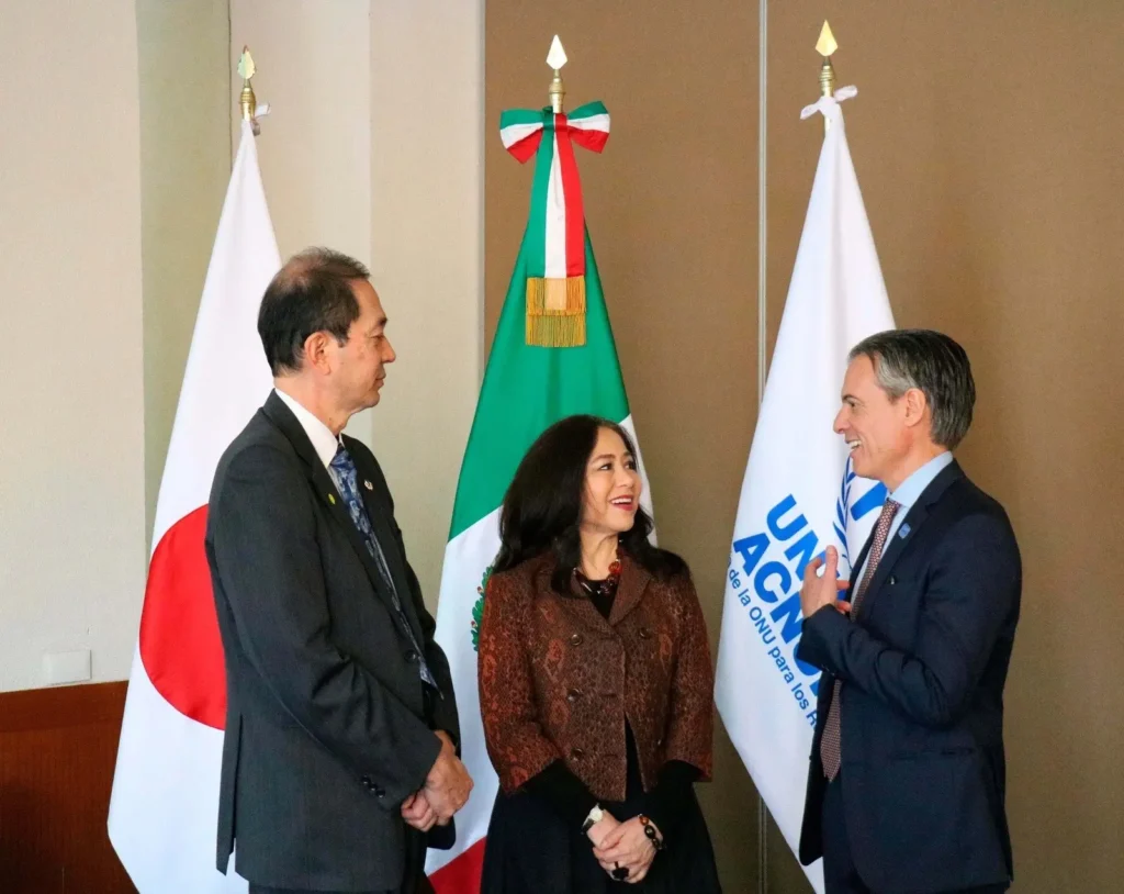 Japan unites for the labor integration of refugees in Mexico. Photo: ACNUR