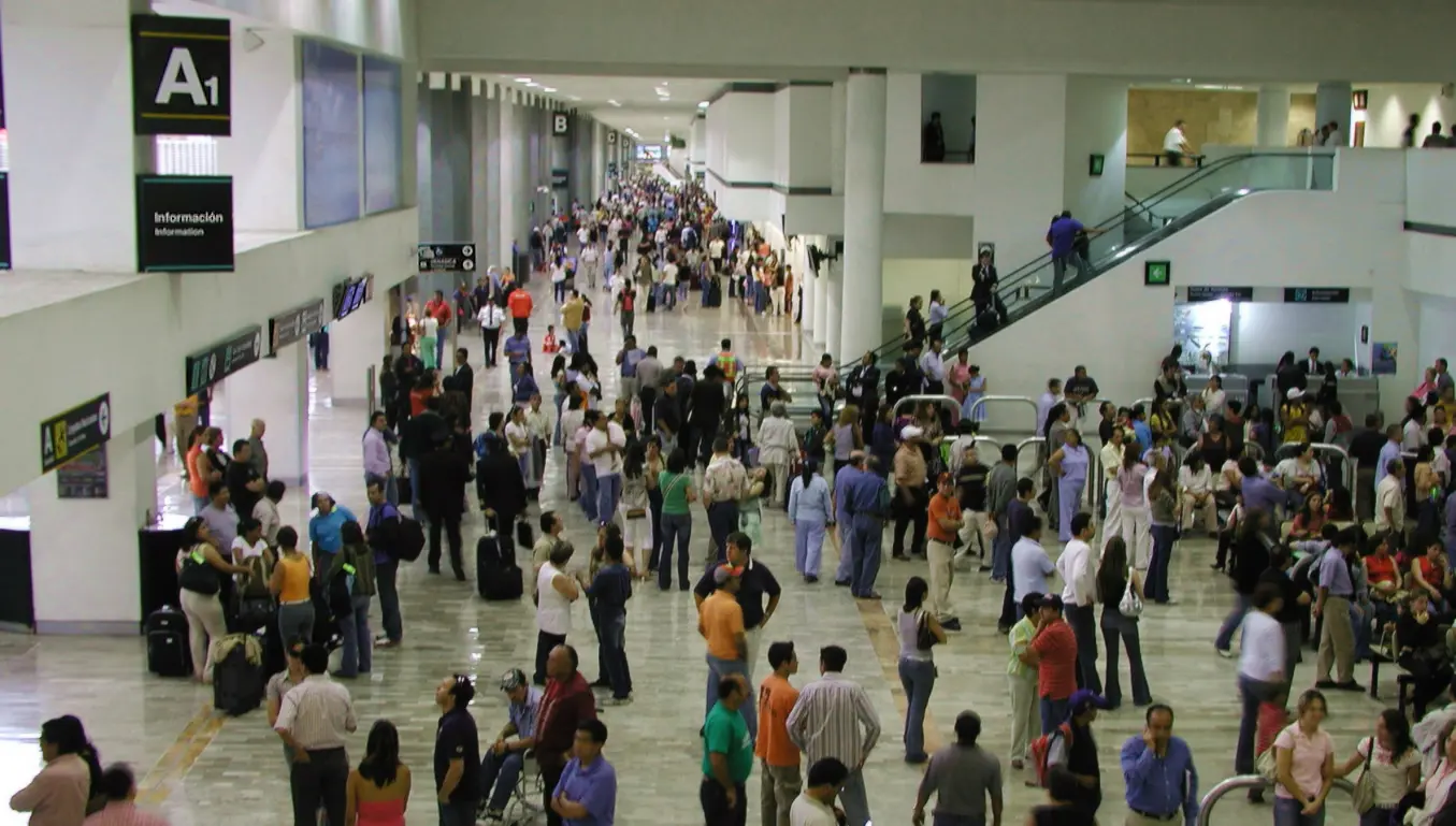 The hustle and bustle at Mexican airports shows no signs of slowing down. Photo: Ministry of Tourism