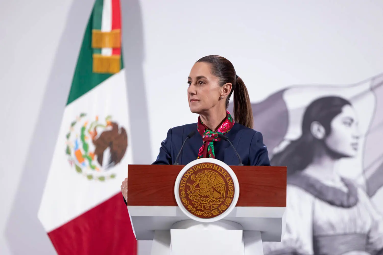 Morning Presidential Press Conference. Tuesday, September 9, 2025. Photo: Government of Mexico.