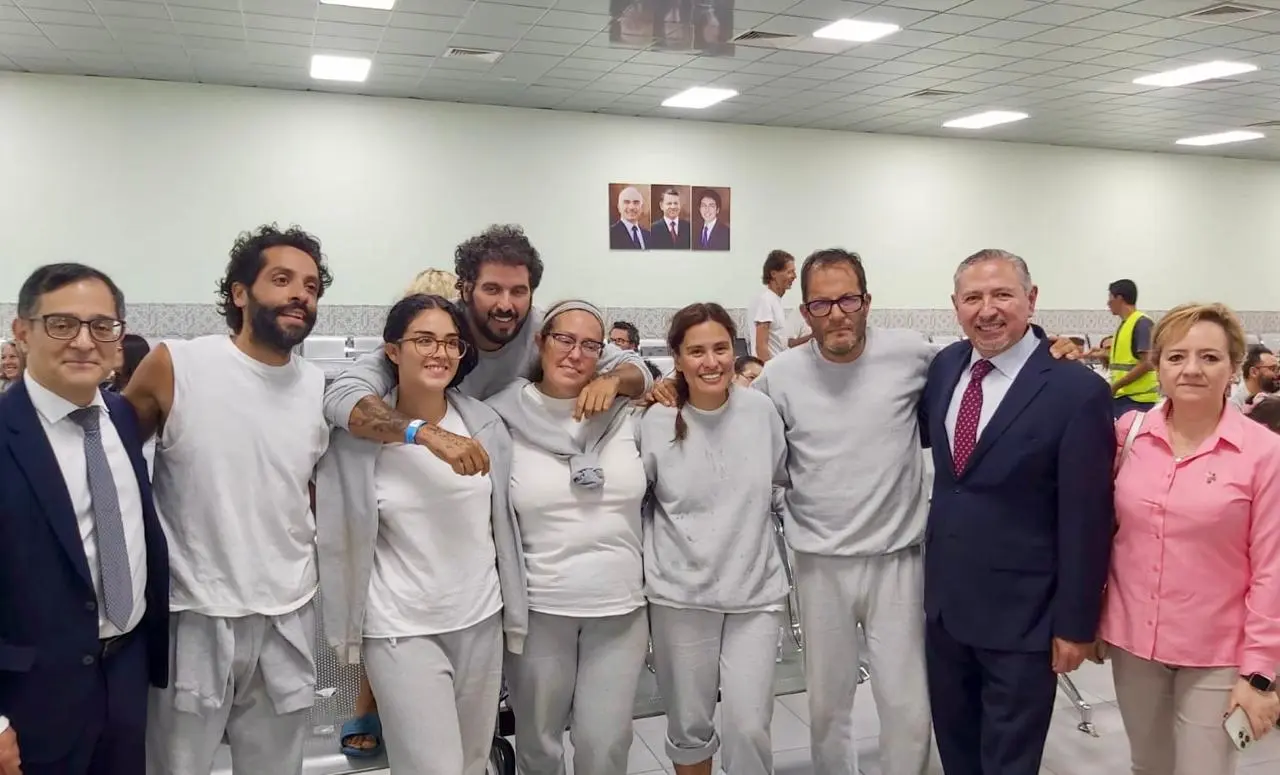 Mexican Foreign Ministry Confirms Release and Return of Six Nationals from Israel. Photo: Ministry of Foreign Affairs of Mexico