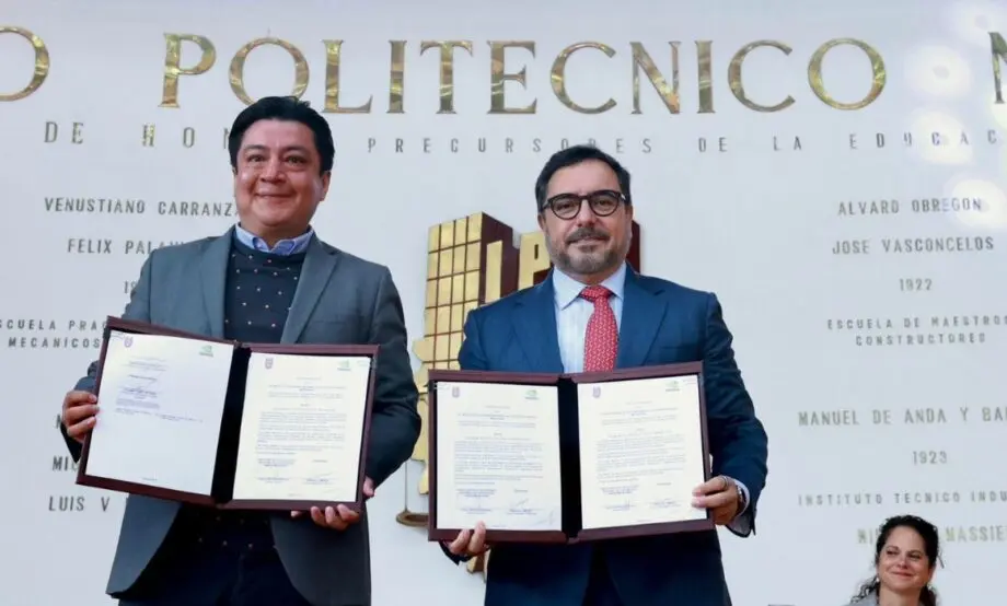 TheIPN and Nvidia have signed a collaboration agreement to provide students with training and certification in the use and application of artificial intelligence (AI). Photo: X @ArturoReyesS_