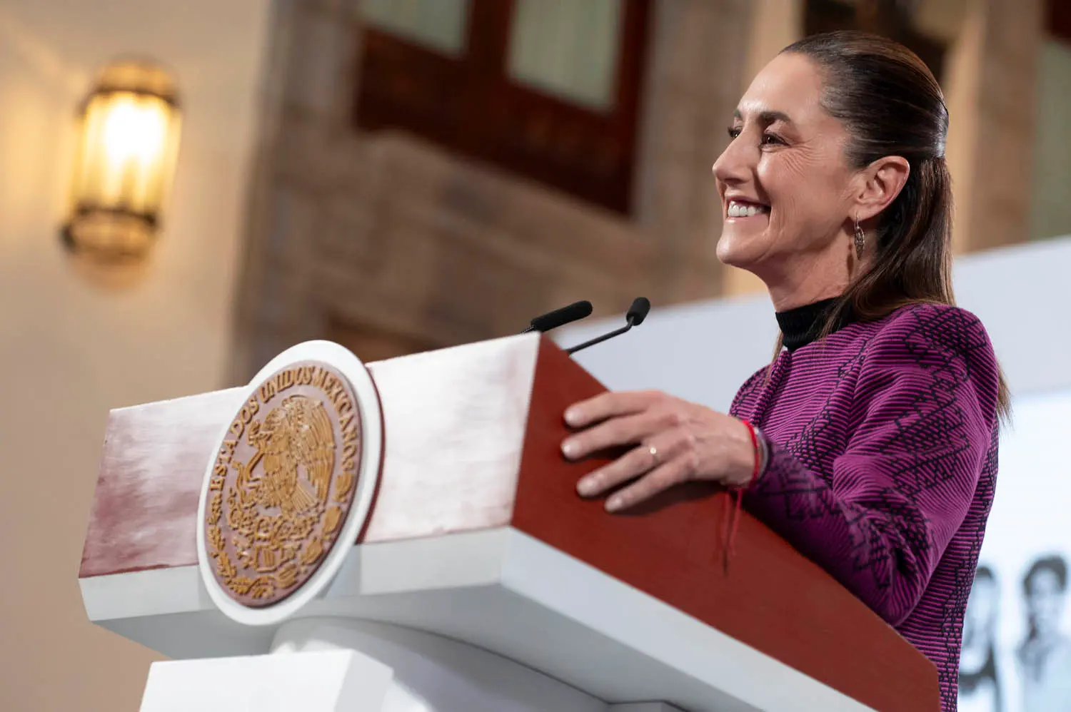 Morning Presidential Press Conference. Wednesday, November 19, 2025. Photo: Government of Mexico