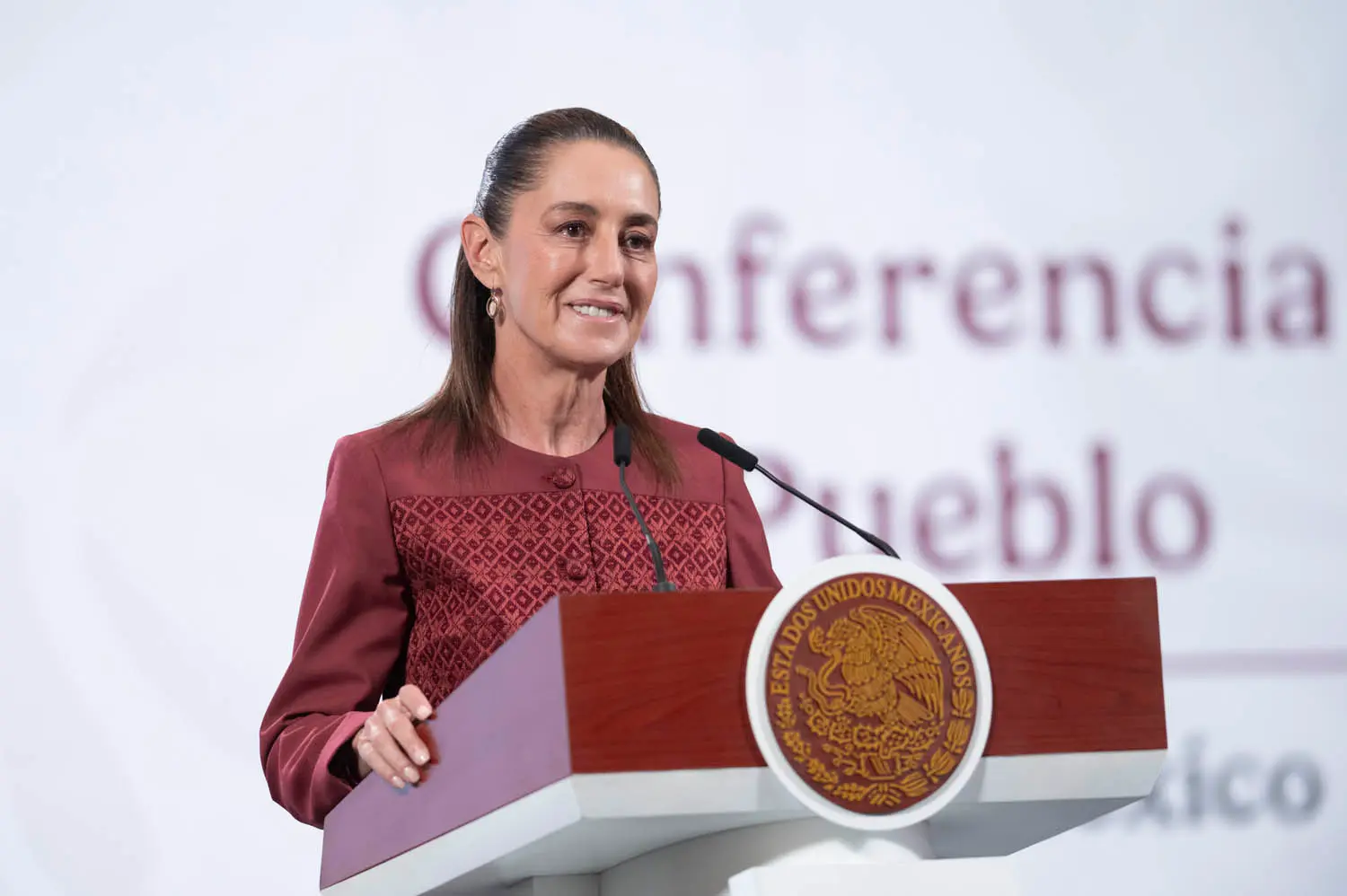 Morning Presidential Press Conference. Monday, November 24, 2025. Photo: Government of Mexico