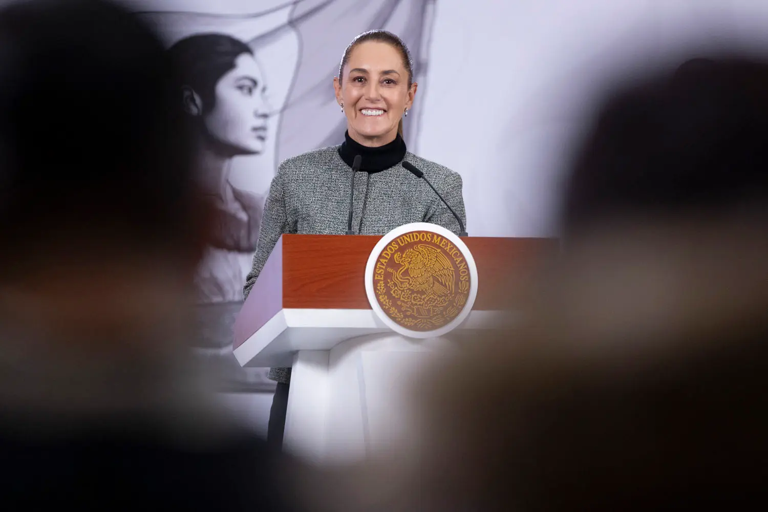 Morning Presidential Press Conference. Monday, December 29, 2025. Photo: Government of Mexico