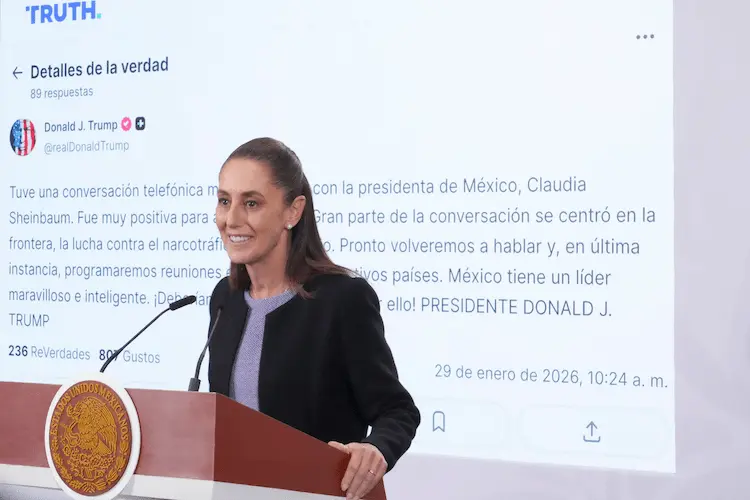 Morning Presidential Press Conference. Friday, January 30, 2026From Tijuana, Baja California