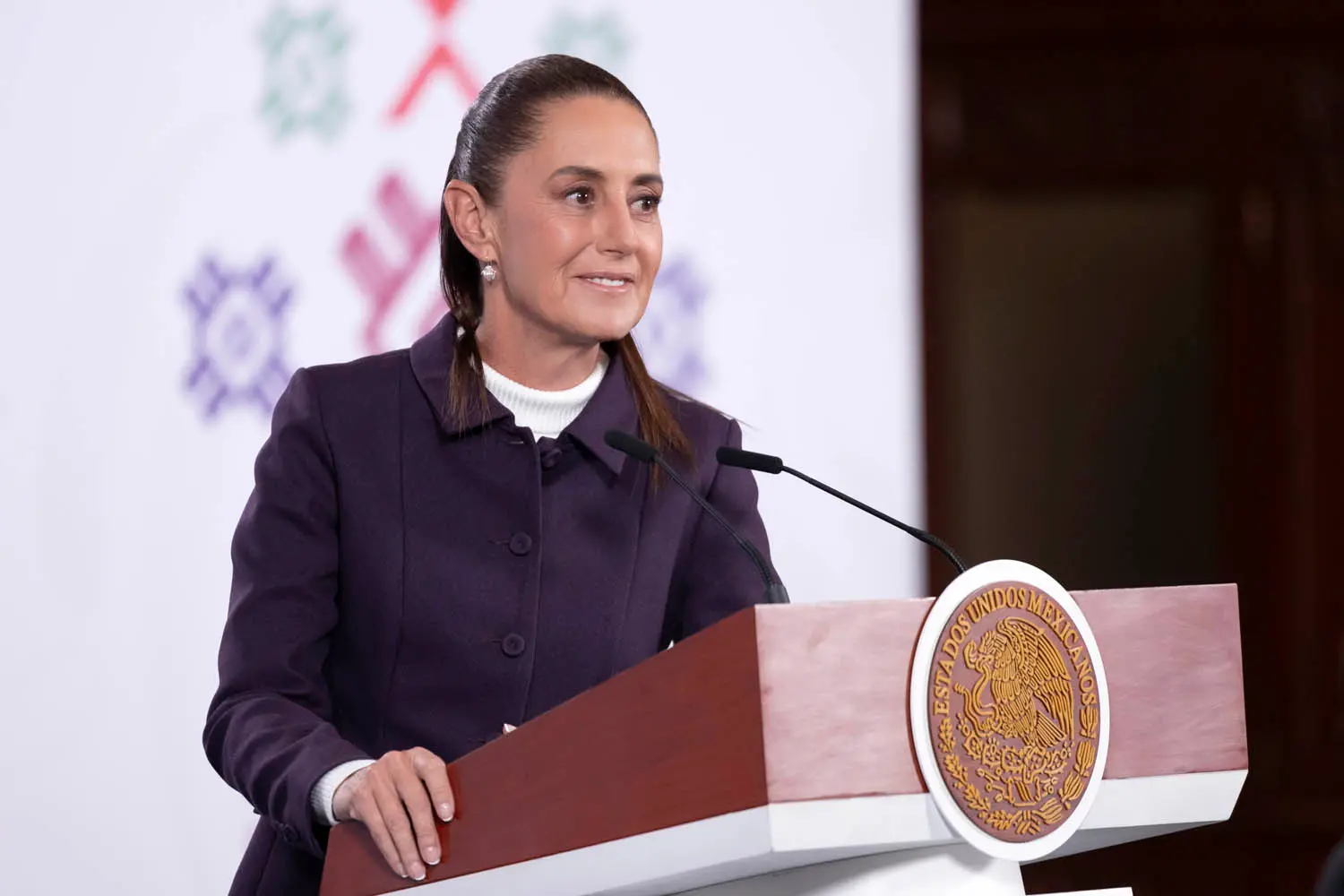 Morning Presidential Press Conference. Wednesday, January 14, 2026. Photo: Government of Mexico