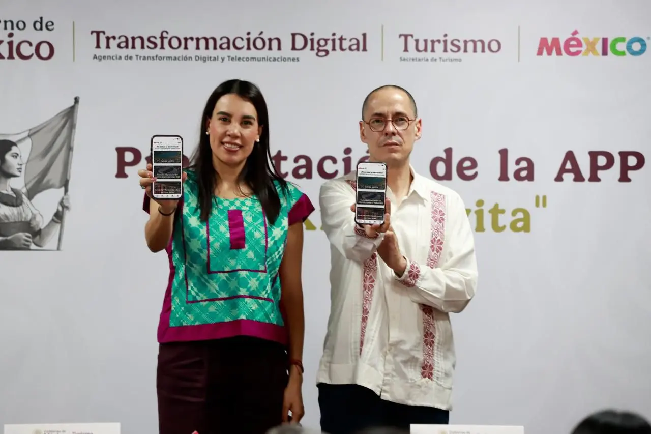 The new “México Invita” app seeks to become the digital guide for the more than two million tourists expected to visit the country during the 2026 FIFA World Cup. Photo: Sectur